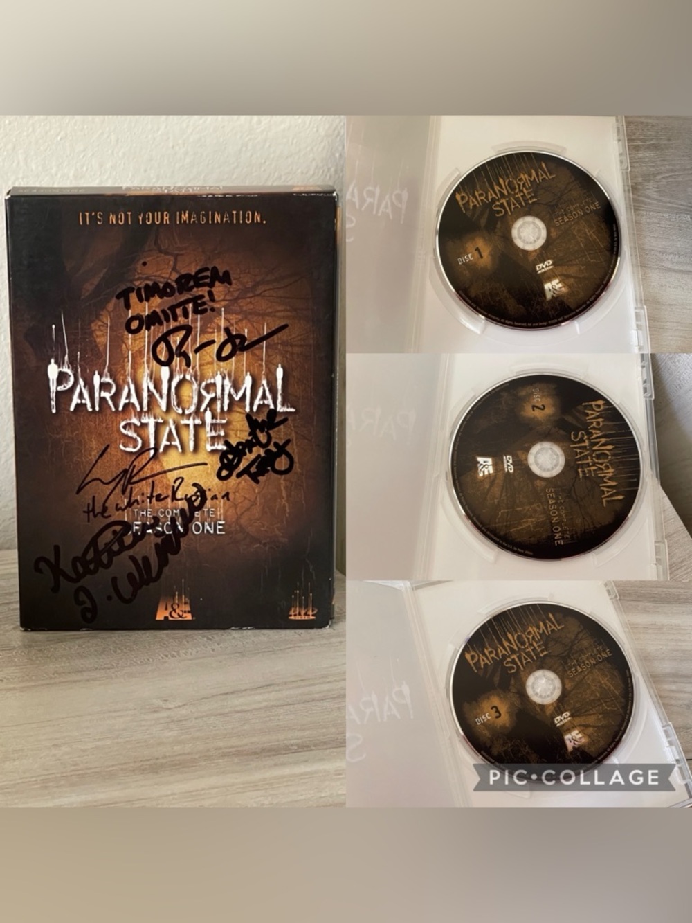 Signed Paranormal State DVDs - Picture 7 of 13
